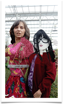 june bannister glazebury scarecrows jo - June Bannister